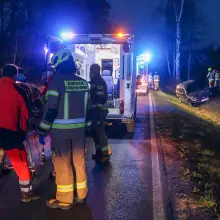 Zobacz zdjęcie: Wypadek między Łaziskami a Wartą Bolesławiecką
