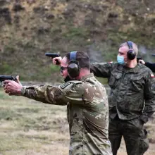 Zobacz zdjęcie: Zawody strzeleckie na strzelnicy 23 Śląskiego Pułku Artylerii w Bolesławcu