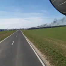 Zobacz zdjęcie: Akcja straży pożarnej w Osłej