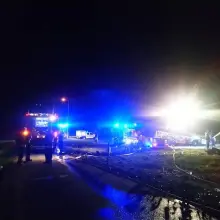 Zobacz zdjęcie: Akcja straży pożarnej w Starej Olesznej