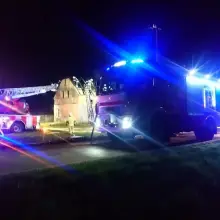Zobacz zdjęcie: Akcja straży pożarnej w Starej Olesznej
