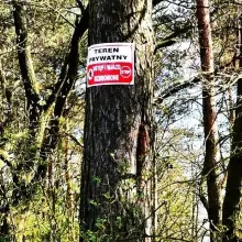 Zobacz zdjęcie: Zakaz wstępu i wjazdu na zbiornik Krępnica