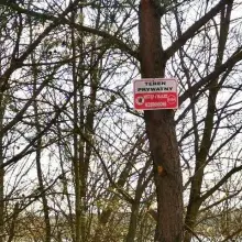 Zobacz zdjęcie: Zakaz wstępu i wjazdu na zbiornik Krępnica