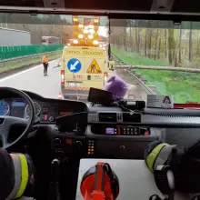 Zobacz zdjęcie: Akcja służb na A4