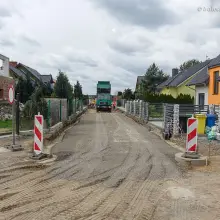 Zobacz zdjęcie: Prace przy ulicy Grabowej w Bolesławcu