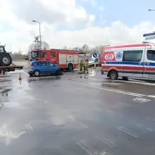 Zobacz zdjęcie: Zderzenie na ulicy Cieszkowskiego w Bolesławcu