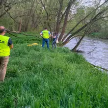 Zobacz zdjęcie: Akcja ratownicza na rzece Bóbr w Bolesławcu