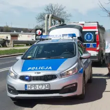 Zobacz zdjęcie: Zdarzenie przy ul. Wróblewskiego w Bolesławcu