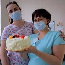 Zobacz zdjęcie: Dyrekcja ZOZ Bolesławiec pamiętała o Pielęgniarkach i Położnych