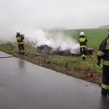 Zobacz zdjęcie: Pożar koło Wykrot
