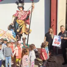 Zobacz zdjęcie: Strażacy z Nowogrodźca i przedszkolaki