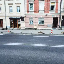 Zobacz zdjęcie: Prace przy ulicy Karola Miarki w Bolesławcu