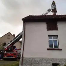 Zobacz zdjęcie: Akcja straży pożarnej w Różyńcu