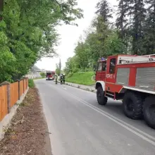 Zobacz zdjęcie: Akcja straży pożarnej w Suszkach
