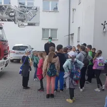 Zobacz zdjęcie: Wizyta dzieci w KP PSP w Bolesławcu