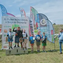 Zobacz zdjęcie: Biegacze z UKS Orientpark.pl Iwiny