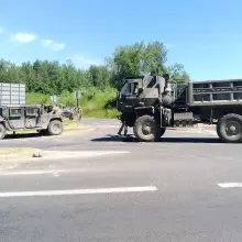 Zobacz zdjęcie: Zderzenie dwóch pojazdów US Army