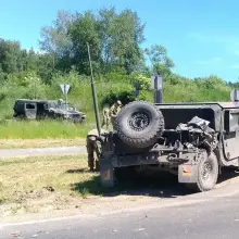Zobacz zdjęcie: Zderzenie dwóch pojazdów US Army