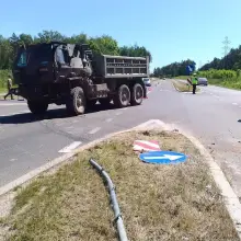 Zobacz zdjęcie: Zderzenie dwóch pojazdów US Army