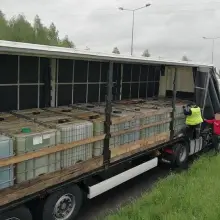 Zobacz zdjęcie: Nielegalne paliwo przechwycone przez KAS
