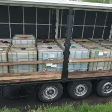 Zobacz zdjęcie: Nielegalne paliwo przechwycone przez KAS