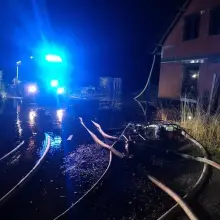 Zobacz zdjęcie: Akcja strażaków w Tomaszowie Bolesławieckim