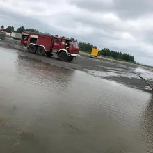Zobacz zdjęcie: Akcja straży przy A18