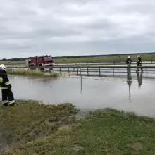 Zobacz zdjęcie: Akcja straży przy A18