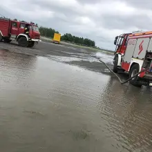 Zobacz zdjęcie: Akcja straży przy A18