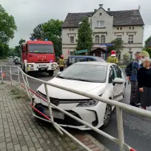 Zobacz zdjęcie: Zderzenie dwóch pojazdów przy ulicy Widok w Bolesławcu