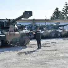 Zobacz zdjęcie: Kraby w komplecie w 23 Śląskim Pułku Artylerii w Bolesławcu