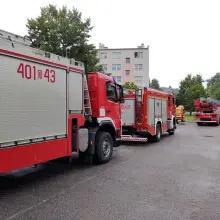 Zobacz zdjęcie: Akcja służb na Jana Pawła II. Zabarykadował się w mieszkaniu