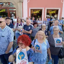Zobacz zdjęcie: Protest w obronie TVN