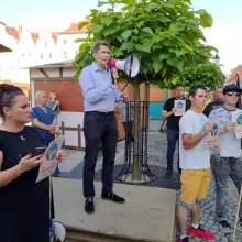 Zobacz zdjęcie: Protest w obronie TVN