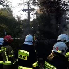 Zobacz zdjęcie: Akcja straży pożarnej w Nowogrodźcu