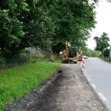 Zobacz zdjęcie: Budowa chodnika w miejscowości Różyniec