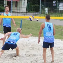 Zobacz zdjęcie: Dolnośląscy strażacy rywalizują w siatkówce plażowej w Bolesławcu