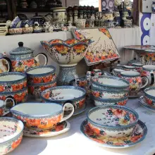 Zobacz zdjęcie: Targi ceramiczne na bolesławieckim rynku - piątek