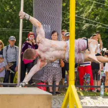 Zobacz zdjęcie: Street workout na Glina Show - pokaz Mariusza Szczepanowskiego