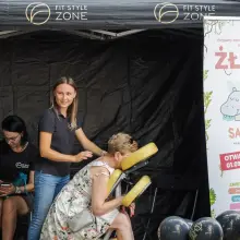 Zobacz zdjęcie: Konsultacje fizjoterapeutyczne podczas Glina Show