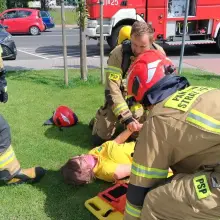 Zobacz zdjęcie: Ćwiczenia strażackie przy hotelu Ibis w Bolesławcu