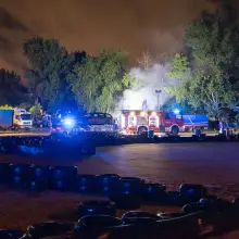 Zobacz zdjęcie: Pożar pojazdów przy ul. Ekonomicznej
