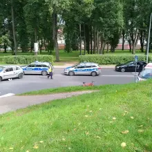 Zobacz zdjęcie: Zdarzenie na skrzyżowali ulic Garncarskiej i Lubańskiej w Bolesławcu