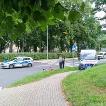 Zobacz zdjęcie: Zdarzenie na skrzyżowali ulic Garncarskiej i Lubańskiej w Bolesławcu
