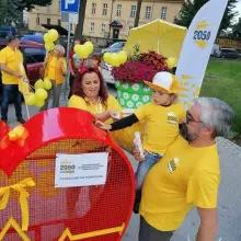 Zobacz zdjęcie: Serce na nakrętki od Stowarzyszenia Polska 2050