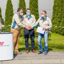Zobacz zdjęcie: Pracownicy Toyota Boshoku Poland w Wykrotach świętowali wdrożenie nowego projektu
