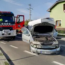 View photo: Two Children Injured in an Accident on the Road to Iwiny