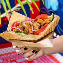 Zobacz zdjęcie: Kebab z kurczakiem jakiego jeszcze w Bolesławcu nie było!