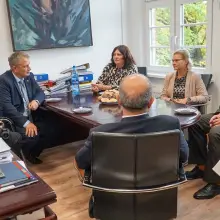 Zobacz zdjęcie: Warto wymieniać doświadczenia. Goście z Bautzen w Bolesławcu