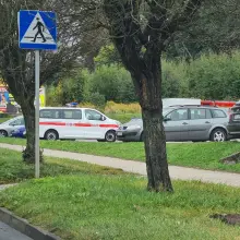 Zobacz zdjęcie: Akcja służb przy al. Tysiąclecia w Bolesławcu